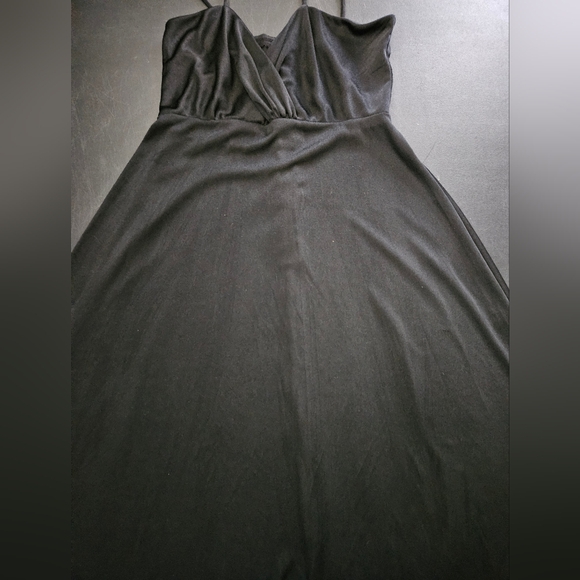Vintage - Ursula of Switzerland NWT Little Black Cocktail Dress - Size 11/12 - Picture 6 of 8